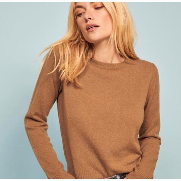 Reformation Jeans Brown Cashmere sweater - Picture 2 of 5